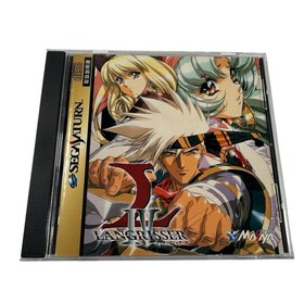 Langrisser IV 4 Special Edition CIB W Pins SEGA Saturn SS Japan