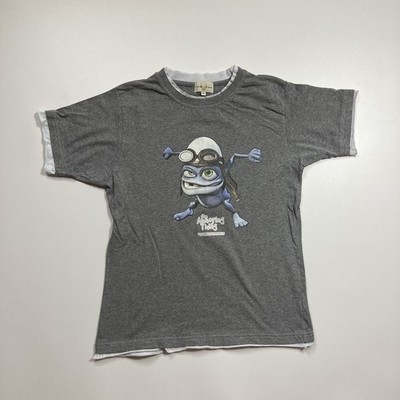 vintage crazy frog the annoying thing axel f eurodance electronic cartoon tee