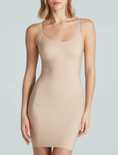 NEW  148 COMMANDO ZONE SMOOTHING FULL SLIP BEIGE SZ M