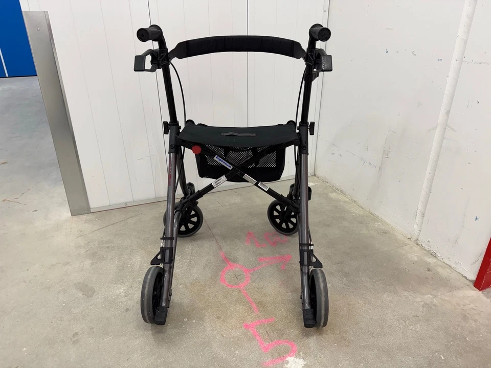 DIETZ Taima M Eco Rollator mit Rückengurt Gehhilfe Leichtgewicht faltbar - Bild 3 von 4