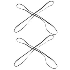  Cinghia Giradischi 4 Pezzi: Ricambio Universale per il