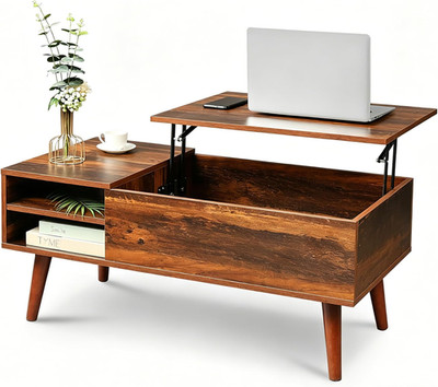 Lift Top Coffee Table for Living Room,Small Coffee Table with Storage, Adjustabl