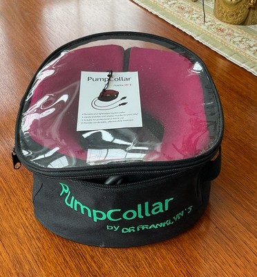 Cervical Spine Pump Collar By Dr. Franklyn's Med/Large 15 -18  W/Case