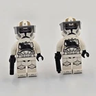 LEGO Lot Of 2 Star Wars Phase 2 Clone Trooper Gunner 75337 SW1236