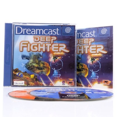 Sega Dreamcast: Deep Fighter - DC Game (PAL DE) OVP CIB Komplett