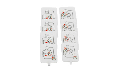 4 Sets of Replacement Pads PP-UTPAD-4 for Prestan AED UltraTrainer AEDUT Series