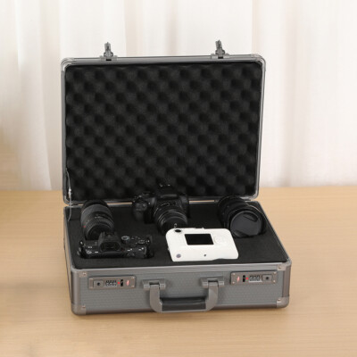 Aluminum Frame Flight Case Carrying Tools Box for Test Instruments Cameras Tools