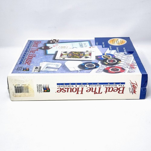 Beat The House Ultimate Gaming Tutor 1993 PC 3.5" Disquete Big Box Juego Interplay - Imagen 9 de 14