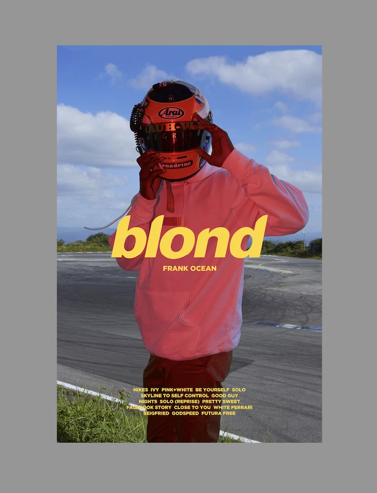 Frank Ocean Album Cover