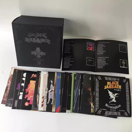 BLACK SABBATH (1970-2017)22 CD+1BD CD Collection Album Heavy Metal Music -Boxset