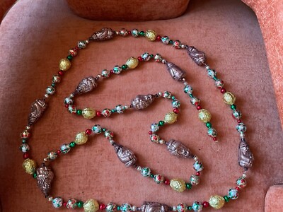 D. Blumchen & Co. Vintage Santa Candy Garland, Absolutely Gorgeous, Rare 