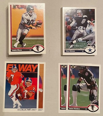1991 Upper Deck Football - Pick Your Card - Ships Free