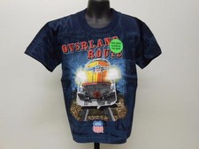 Glow in the Dark Overland Route Union Pacific Railroad Train Kids Size 4-7 Shirt