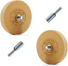 2PCS Car Decal Remover Rubber Eraser Wheel Tool Drill Adhesive Pinstripe Sticker