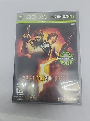 Resident Evil 5 Xbox 360 - Complete CIB Tested And Works