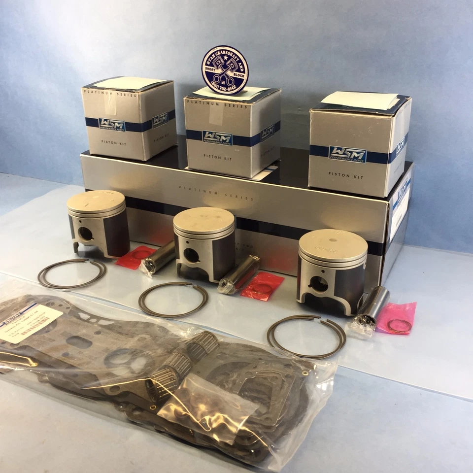 NEW YAMAHA 1200 PLATINUM WSM TOP END KIT STD BORE 2001-2005 GP XLT 01 02 03 04 - Image 2 of 4