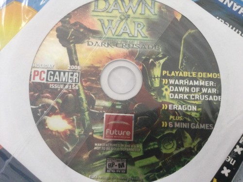 PC Gamer Mag Magazine Holiday 2006 #156 Warhammer Dawn of War Dark Crusade Demo - Picture 6 of 6