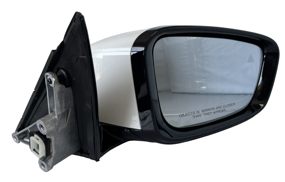 #179 ESPEJO PASAJERO DERECHO BLANCO CON PUNTO CIEGO BMW 530I 540I 530e 2017-2023 Foto 3 de 4