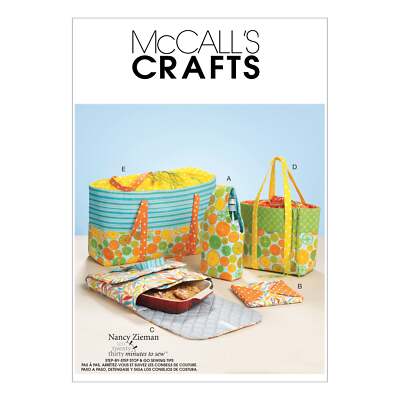 McCall's Totes&Bags Schnittmuster M6338