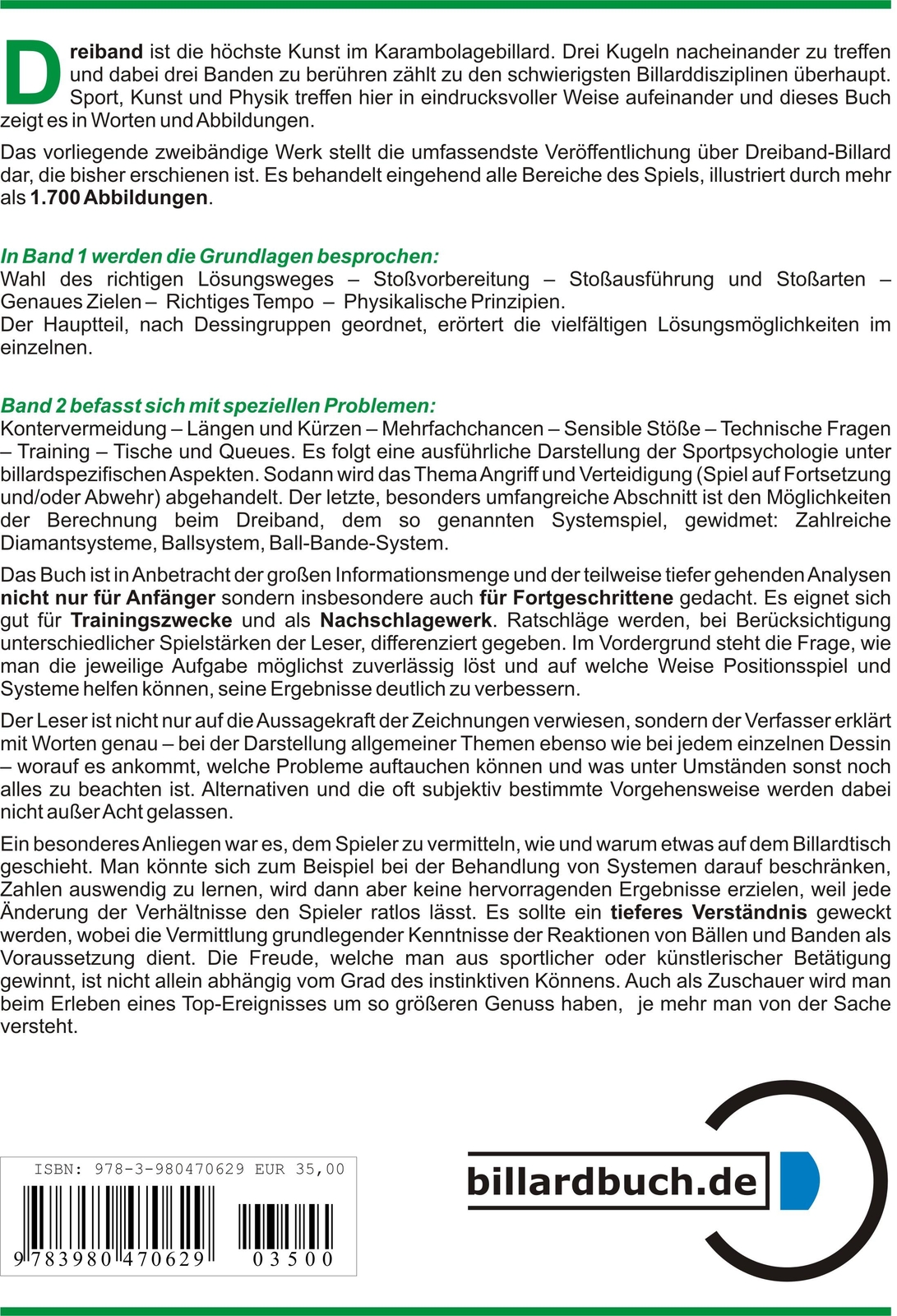 Thumbnail - Handbuch Des Billardspiels 1 Gerhard Hüpper