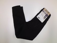 SEVEN 7 Black Ankle Cropped Skinny Denim Jeans 10 Skin Fit NWT Womens