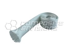 Fiberglass E-Glass Cloth Fabric Sleeve 0.75"/19.05mm Diameter 12.3oz 416gsm