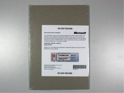 Microsoft Windows 2008 Datacenter R2 HP-ROK - 2 CPU, Vollversion ...