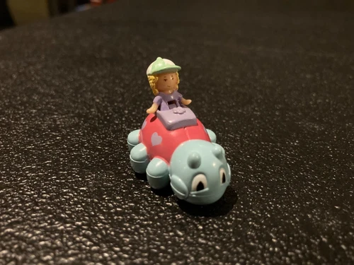Polly Pocket Ladybird Pen Pal Pencil Topper Bluebird Toys 1992 Complete