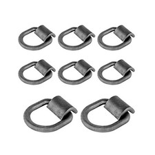 8Pack 3/4 Weld On D Ring Heavy Duty Weldable Trailer D-Rings Tie Down 3/4 for...