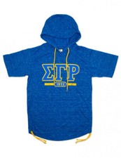 Sigma Gamma Rho Sorority Short Sleeve Hoodie Top 1922 Rhoyal Poodle's