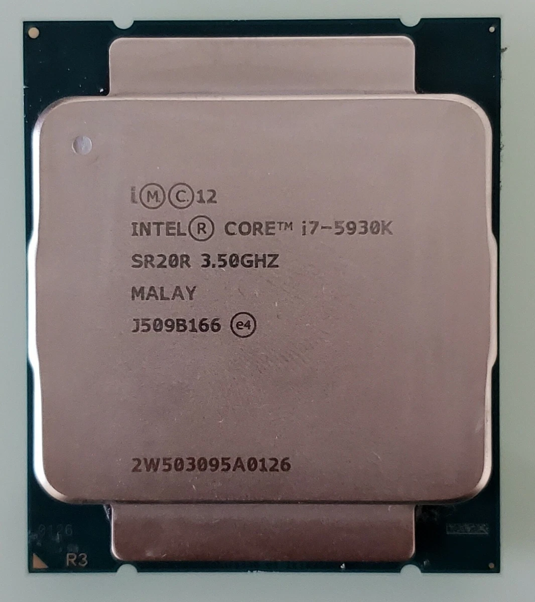 intel Core i7 5930K 新品 Amazon.com: Intel Core i7 i7-5930K Hexa-core (6 Core) 3.50 GHz