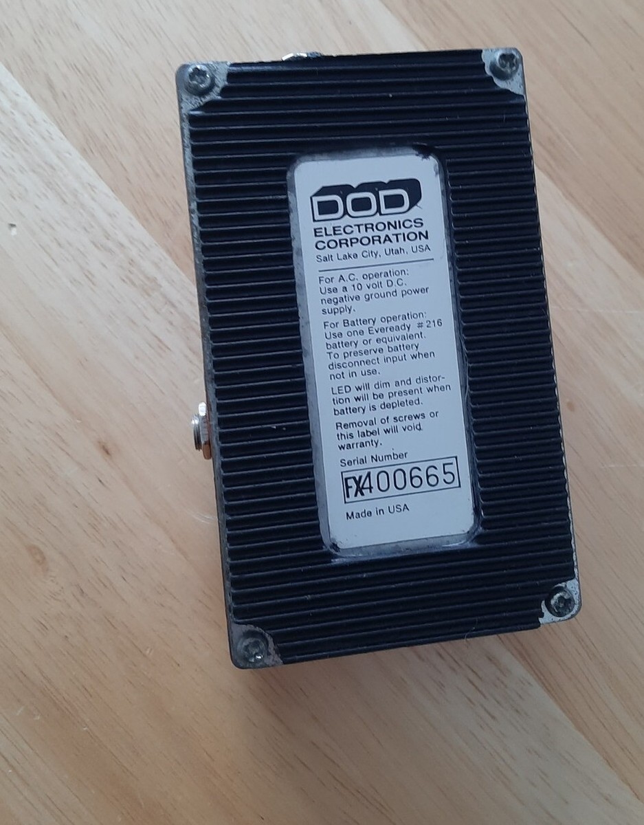 DOD Digitech FX15 Swell Volume Slow Gear Rare Vintage Guitar