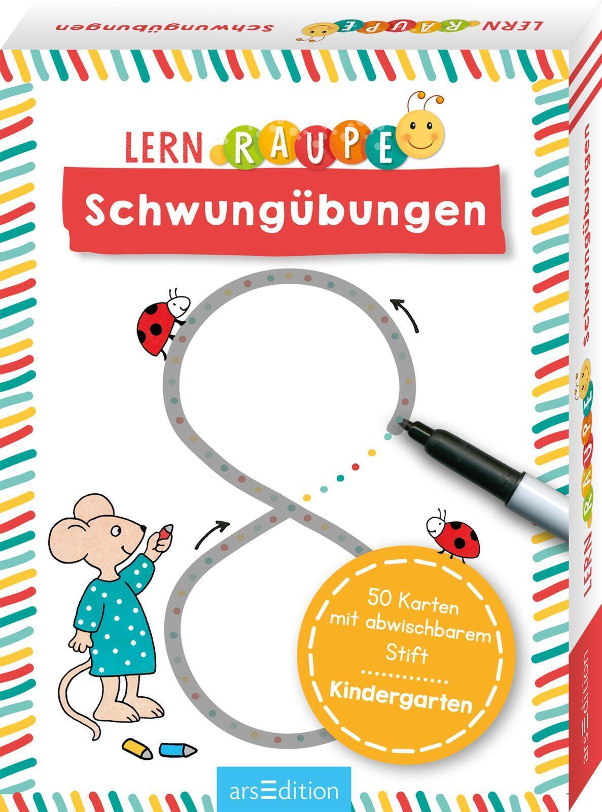 Thumbnail - Corina Beurenmeister | Lernraupe - Schwungübungen | Taschenbuch |