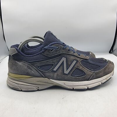 New Balance 990v4 Mens 8.5 Navy Blue Athletic Sneaker Shoes Casual M990NV5 New Balance 990V5 (Men main image 2