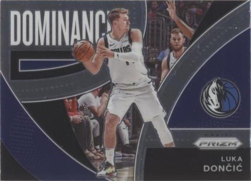 LUKA DONCIC NBA 75th ANNIVERSARY BLUE 💎 PRIZM! 2021-22 PANINI
