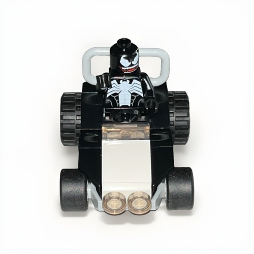 ✅ Nuevo LEGO Marvel Venom Minifigura sh542 y Vehículo Buggy (Spider-Man Set 40454) - Imagen 3 de 5