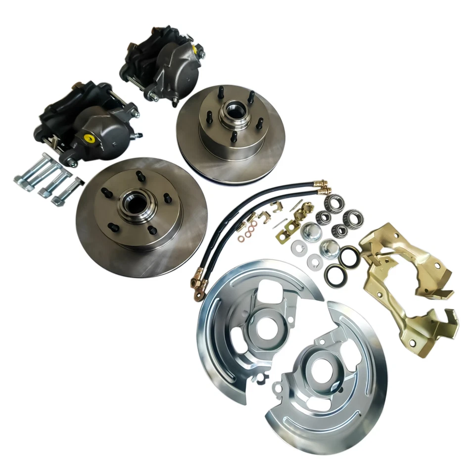 Front Disc Brake Conversion Kit for Chevrolet Chevelle El Camino Pontiac LeMans - Image 3 of 4
