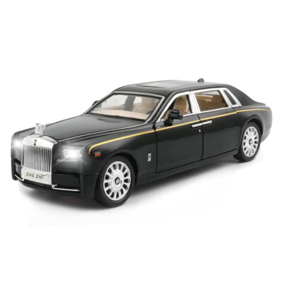 1:24 Scale Rolls-Royce Phantom Diecast Model Car Toy Collection