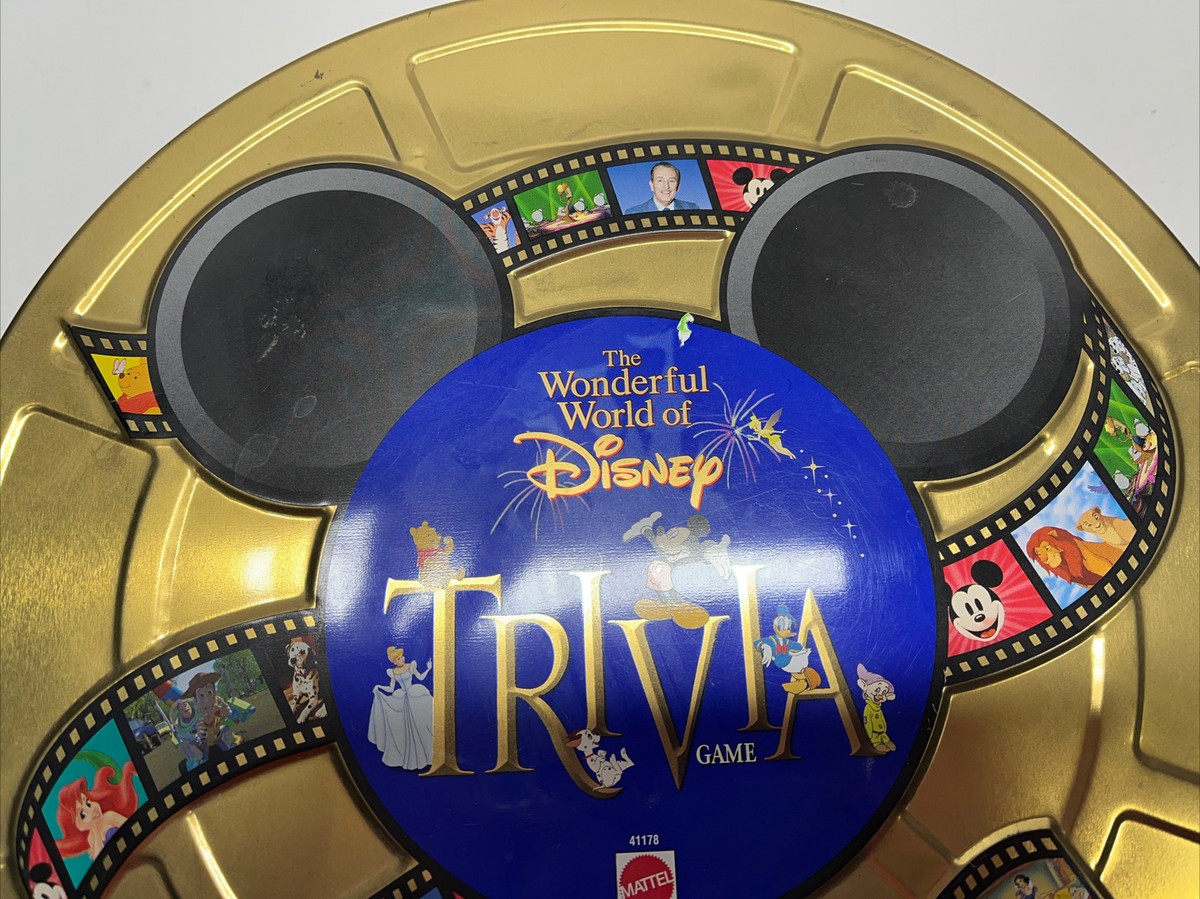 Vintage 1997 The Wonderful World of Disney Trivia Game | eBay