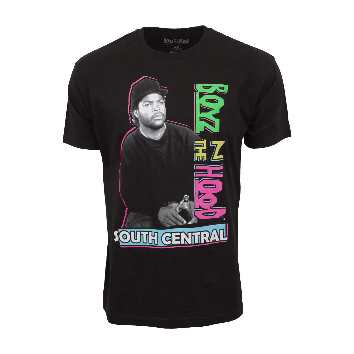 ФУТБОЛКА BOYZ N THE HOOD, ЧЕРНАЯ ФУТБОЛКА EAZY ET С ГРАФИКОЙ, ПОДЛИННАЯ ЛИЦЕНЗИОННАЯ ФУТБОЛКА