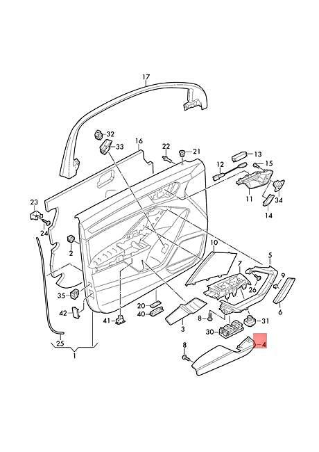 NEU AUDI Q3 F3B F3N ARMLEHNE KUNSTLEDER SCHWARZ 83A867173A38M 19 