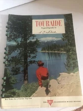 1949  CONOCO OIL COMPANY TOURAIDE MAPS BOOK GAS & OIL ADVERTISING Atlas 1940’s