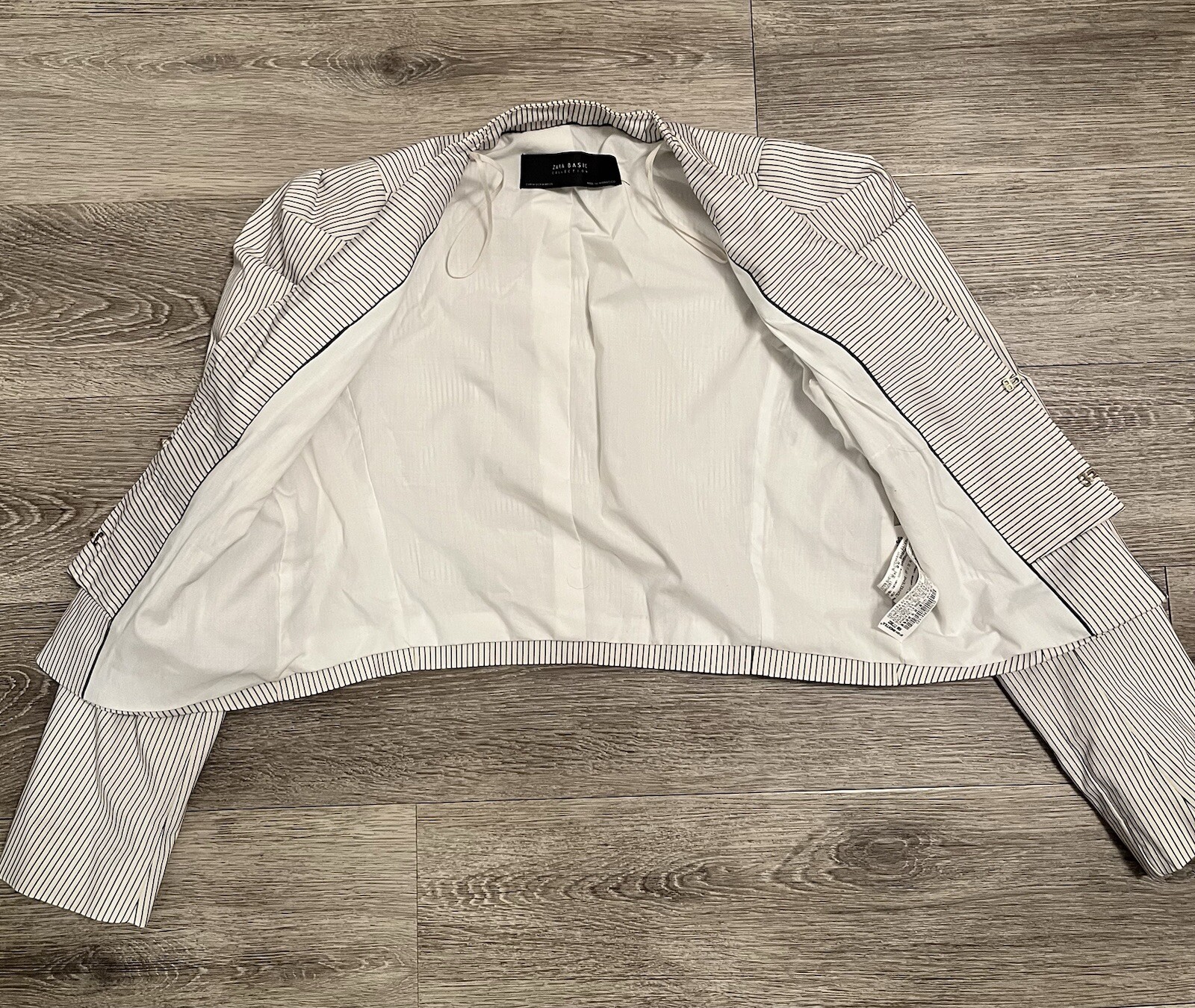 Open Front Jacket Zara Basic Collection Womens Si… - image 4