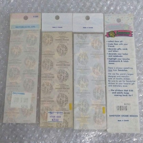 Sandylion vintage sticker lot eBay