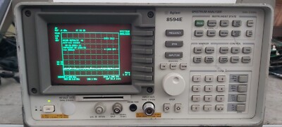 HP Agilent 8594E Spectrum Analyzer 9 kHz-2.9 GHz Opt. 004 130 151 163 041 !