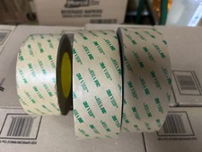 Used 3 rolls SCOTCH 3M VHB TAPE 2" x 60 yards F9469PC adhesive Transfer Tape