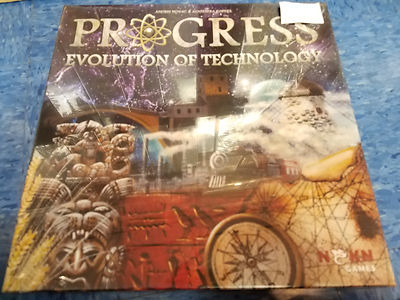 Progress Evolution of Technology - NSKN Games Board Game New!