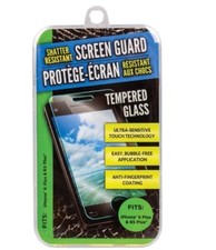 Shatter Resistant Tempered Glass Screen Guard for iPhone 6 Plus, 6S Plus, 7 Plus