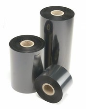 6 Rolls Thermal Transfer Resin Enhanced Wax Ribbon Zebra Printers 4.33" x 1476'