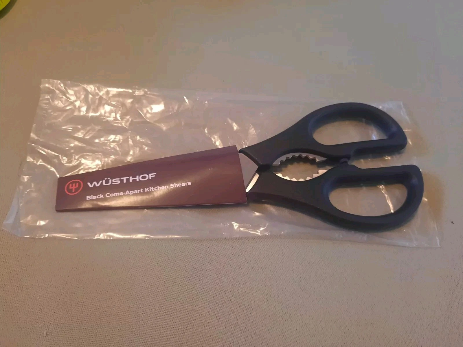 New Wusthof Come-Apart Kitchen Shears | Black